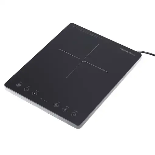 Placa Inducción Portátil 1 Fuego 2000W Negro OBLIVION 1 MELCHIONI FAMILY