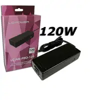 LC-Power LC-NB-PRO-120 adaptador e inversor de corriente Interior 120 W Negro