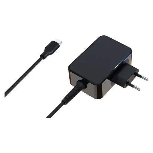 LC-Power LC-NB-GAN-45-C cargador de dispositivo móvil Portátil Negro Corriente alt