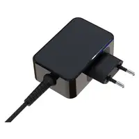LC-Power LC-NB-GAN-45-C cargador de dispositivo móvil Portátil Negro Corriente alt