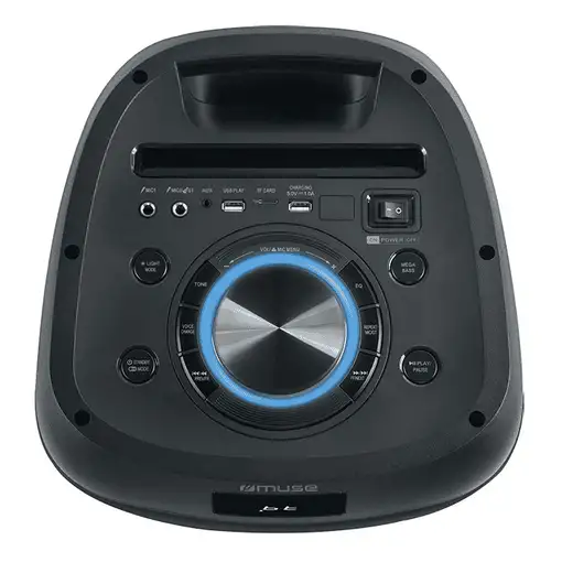 Muse M-1937 DJ altavoz portátil o de fiesta Altavoz para fiestas Negro 600 W