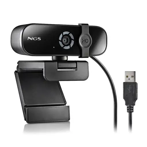 NGS XPRESSCAM 2000 cámara web 5 MP 2560 x 1440 Pixeles USB Negro