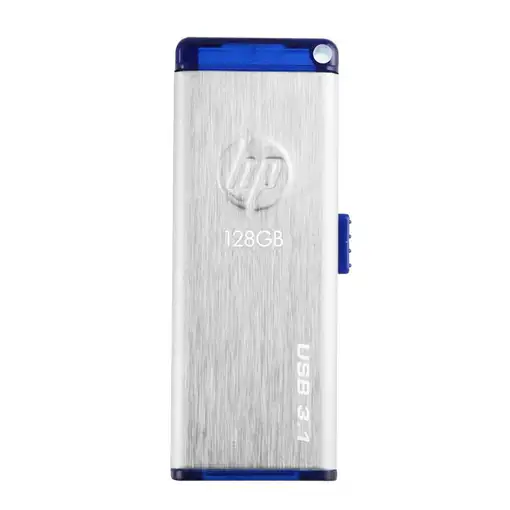 HP x730w unidad flash USB 128 GB USB tipo A 3.2 Gen 1 (3.1 Gen 1) Azul, Acero ino