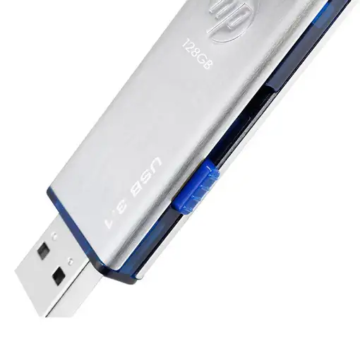 HP x730w unidad flash USB 128 GB USB tipo A 3.2 Gen 1 (3.1 Gen 1) Azul, Acero ino