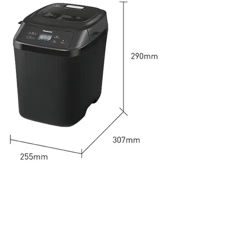 Panasonic SD-PN100 panificadora Negro