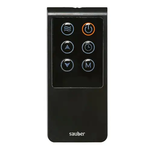 Sauber SERIE 7-1 Interior Negro 1500 W Convector