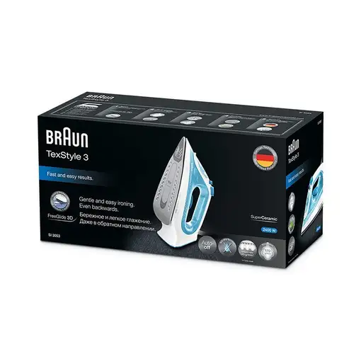 suela de cerámica 2400 W Azul 8021098270696 BRAUN