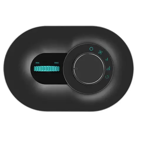 Cecotec 08290 calefactor eléctrico Interior Negro 1500 W Ventilador eléctrico