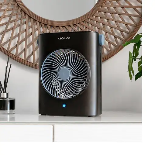 Cecotec 08254 calefactor eléctrico Interior Negro 2000 W Ventilador eléctrico