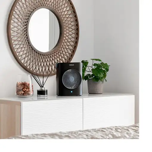 Cecotec 08254 calefactor eléctrico Interior Negro 2000 W Ventilador eléctrico