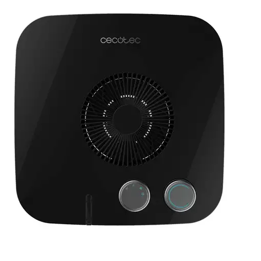 Cecotec 08255 calefactor eléctrico Interior Negro, Gris 2000 W Ventilador eléctri