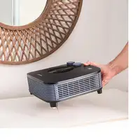 Cecotec 08255 calefactor eléctrico Interior Negro, Gris 2000 W Ventilador eléctri