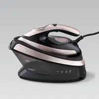 Maestro MR-320C estación plancha al vapor 2400 W 1,5 L Suela de cerámica Negro, O