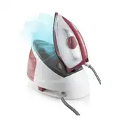 Domo DO7114S estación plancha al vapor 2400 W 1,2 L Suela de cerámica Rosa, Blanco
