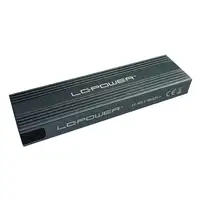 LC-Power LC-M2-C-MULTI-3 caja para disco duro externo Caja externa para unidad de