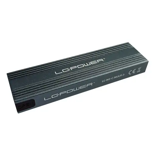 LC-Power LC-M2-C-MULTI-3 caja para disco duro externo Caja externa para unidad de
