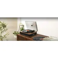 Muse MT-107 BTO tocadisco Negro, Gris, Madera Automático