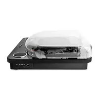 Energy Sistem BlackSpin Tocadiscos de tracción por correa Negro, Transparente