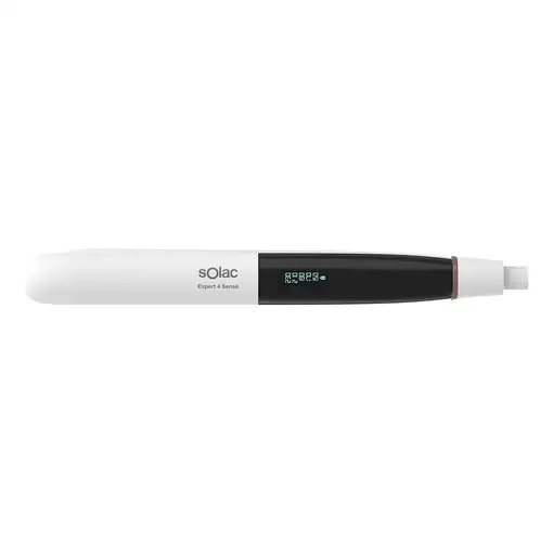 Solac Expert 4 Sense PP7262 Plancha de pelo Caliente Negro, Blanco 55 W