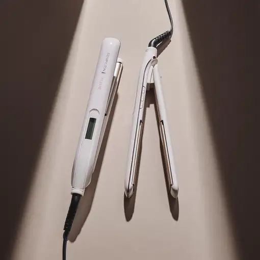 Remington S9100 Plancha de pelo Caliente Beige, Blanco 3 m