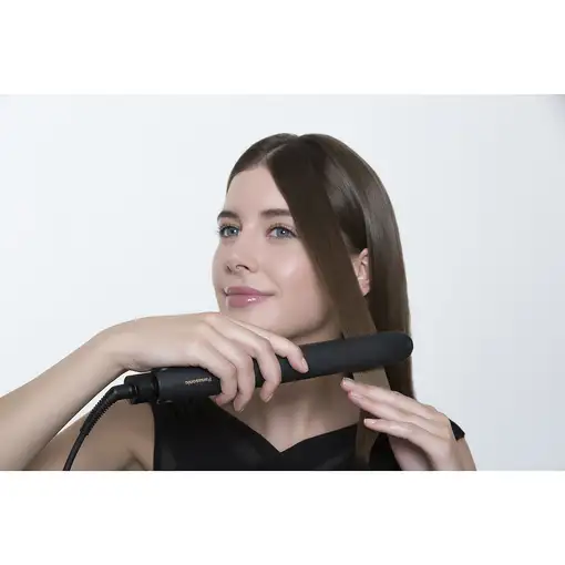Panasonic EH-PHS9KK825 Utensilio de peinado Plancha de pelo Vapor Negro 2,7 m