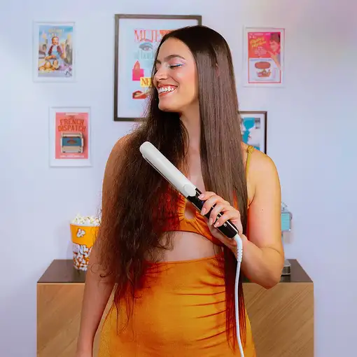 Cecotec RitualCare Twerk Plancha de pelo Caliente Blanco