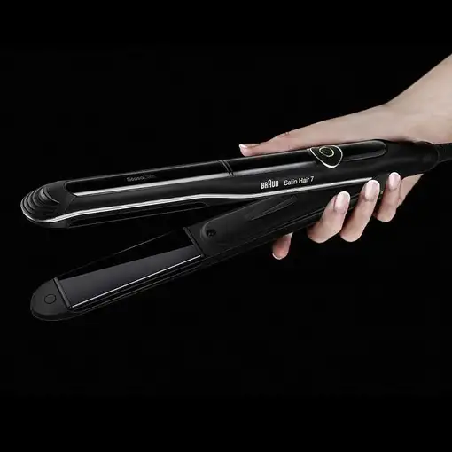 Braun Satin Hair 7 SensoCare ST780 Plancha de pelo Caliente Negro 2 m