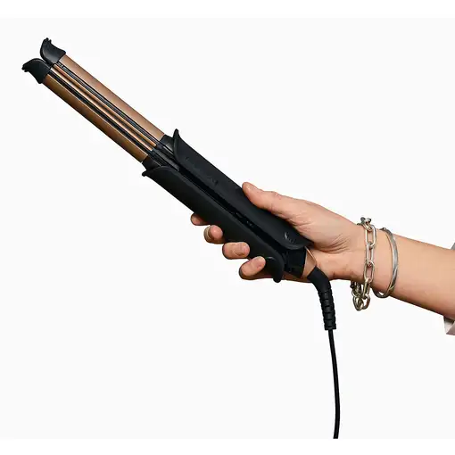 Remington S6077 Rizador de pelo Caliente Bronce, Gris