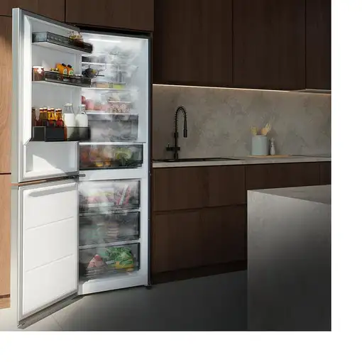 Frigoríficos сombis Independiente 409 L Acero inoxidable A01_EU01_109114 CECOTEC