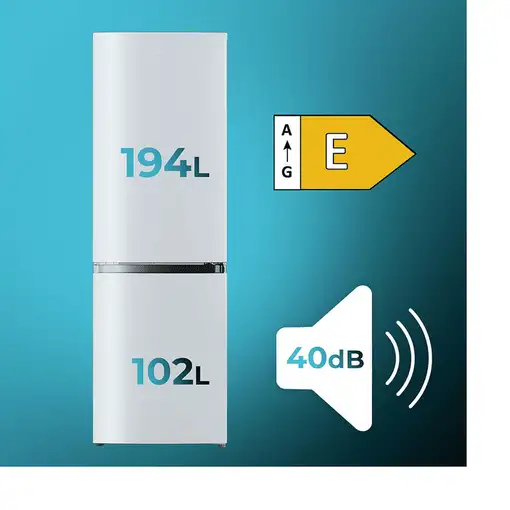 Frigoríficos сombis Independiente 270 L Blanco A01_EU01_101744 CECOTEC