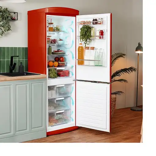 Cecotec Bolero CoolMarket Combi Origin 231 NF Independiente 231 L E Rojo