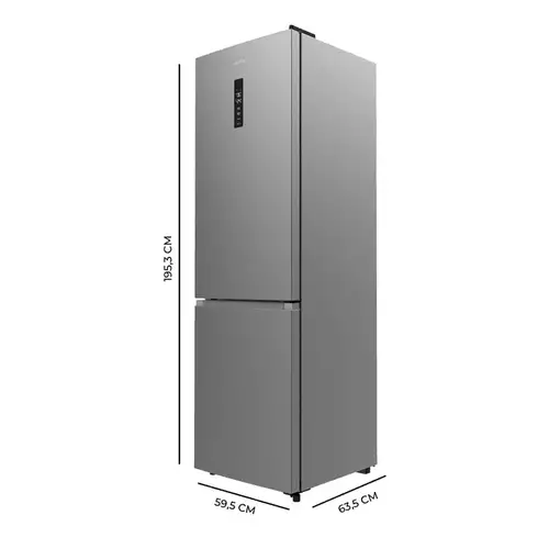 Frigoríficos сombis Independiente 335 L Acero inoxidable A01_EU01_109103 CECOTEC