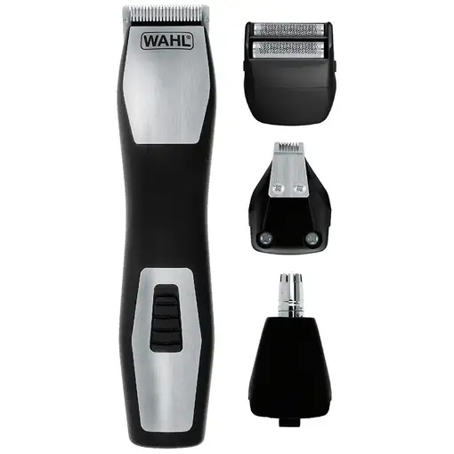 Wahl GroomsMan Pro Batería Negro, Acero inoxidable
