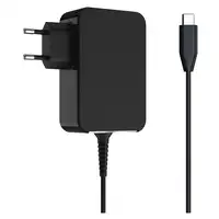 LC-Power LC-NB-GAN-65-C cargador de dispositivo móvil Portátil Negro Corriente alt