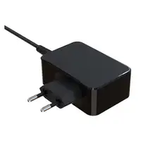 LC-Power LC-NB-GAN-65-C cargador de dispositivo móvil Portátil Negro Corriente alt