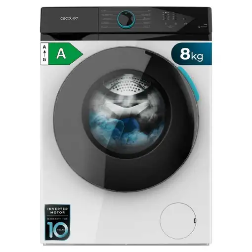 Cecotec Lavadora de carga frontal Bolero DressCode 8110 Inverter