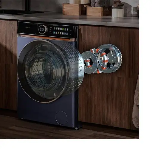 Lavadora carga frontal 12 kg 1400 RPM Azul 02026 CECOTEC