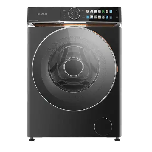 Lavadora carga frontal 12 kg 1400 RPM Acero 01918 CECOTEC