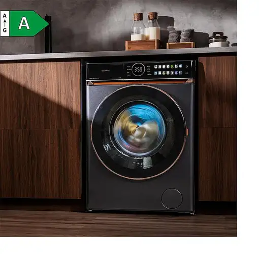 Lavadora carga frontal 10 kg 1400 RPM Acero 01409 CECOTEC