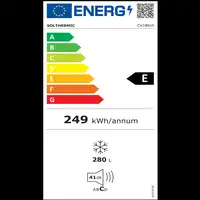 Solthermic Congelador Vertical 1,86 Cv186vi Inox No Frost