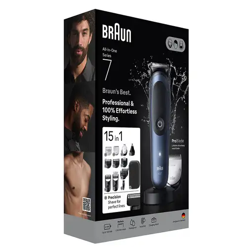 Braun AIO7560 Negro, Azul 14 Ión de litio