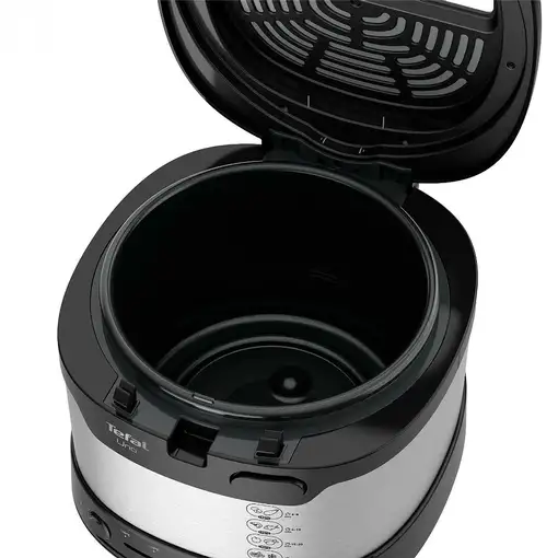 Tefal Uno FF215D Sencillo 1,8 L Independiente 1600 W Freidora Negro, Acero inoxida