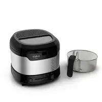 Tefal Uno FF215D Sencillo 1,8 L Independiente 1600 W Freidora Negro, Acero inoxida