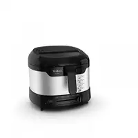 Tefal Uno FF215D Sencillo 1,8 L Independiente 1600 W Freidora Negro, Acero inoxida