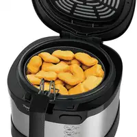 Tefal Uno FF215D Sencillo 1,8 L Independiente 1600 W Freidora Negro, Acero inoxida