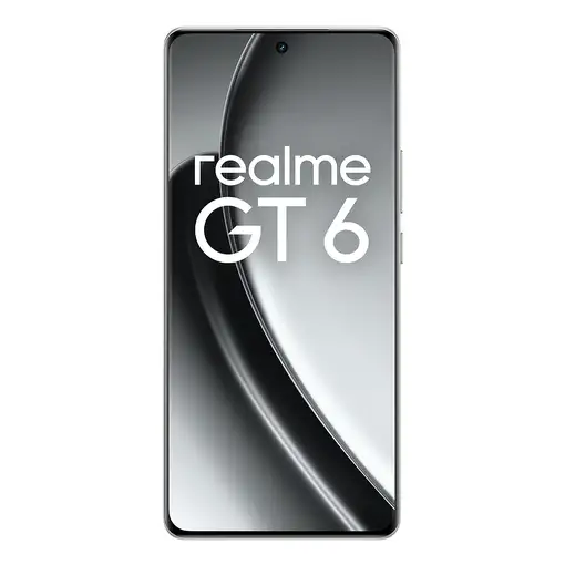 Smartphone realme GT 6 17,2 cm (6.78'') 5G 5500 m 256GB/12GB RAM plateado REALME