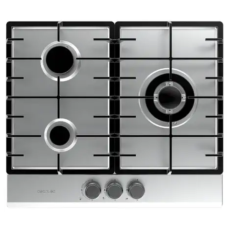 Cecotec Bolero Squad G 3200F Inox Acero inoxidable Integrado 58 cm Encimera de ga