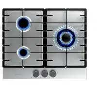Cecotec Bolero Squad G 3200F Inox Acero inoxidable Integrado 58 cm Encimera de ga