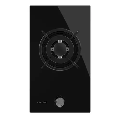 Cecotec Bolero Squad G 1200S Negro Integrado 29 cm Encimera de gas 1 zona(s)