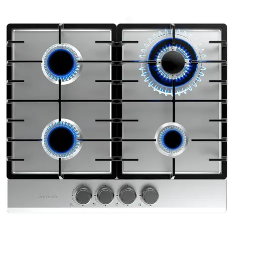 Cecotec Bolero Squad G 4200F Inox Acero inoxidable Integrado 58 cm Encimera de ga
